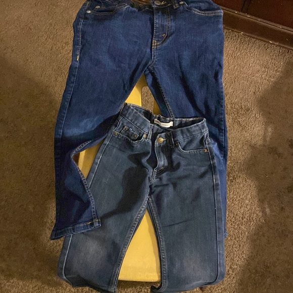 Two pair of like new boys Levi’s one pair 502 8 and other pair 511 7 - Picture 4 of 5